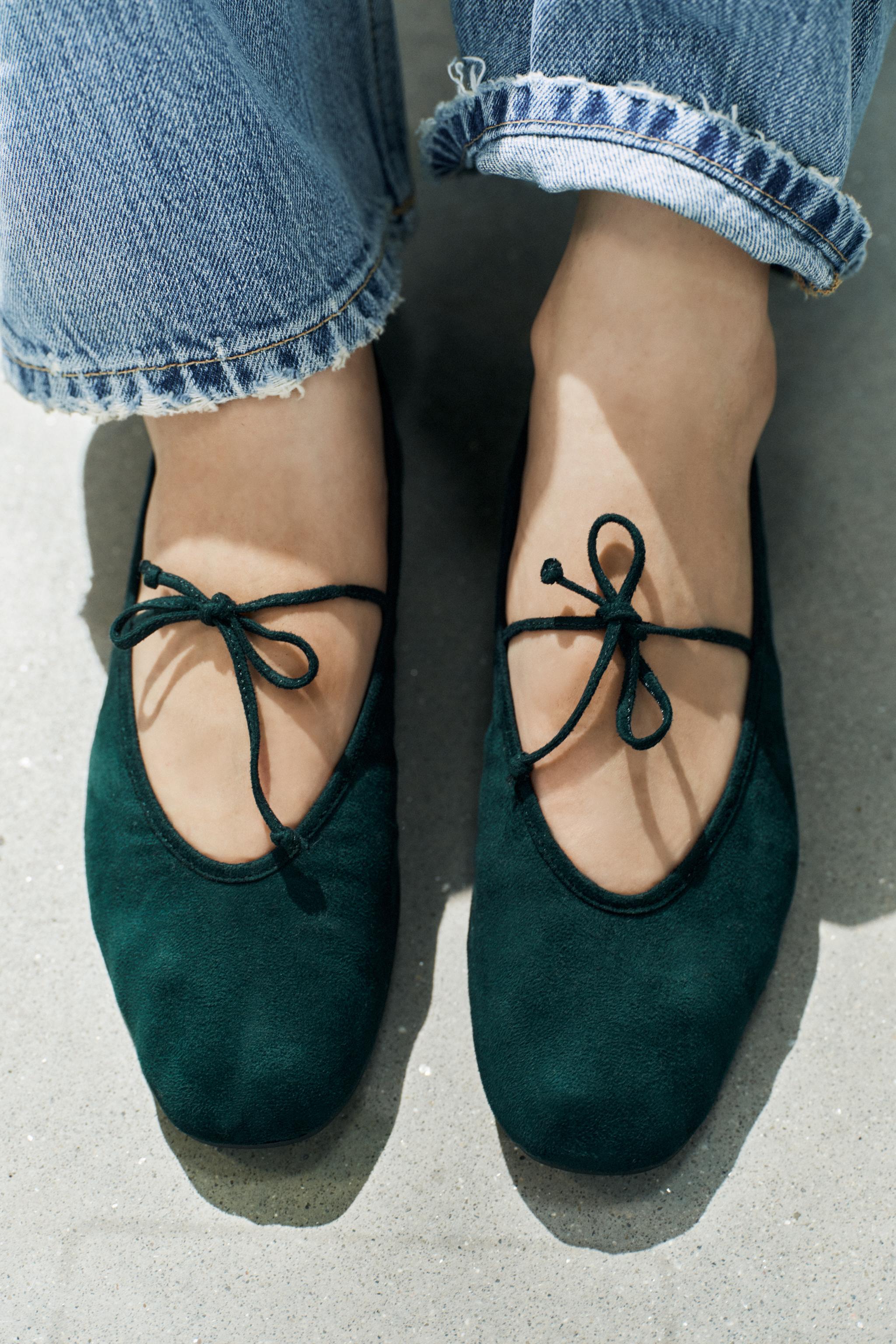 BOW BALLET FLATS